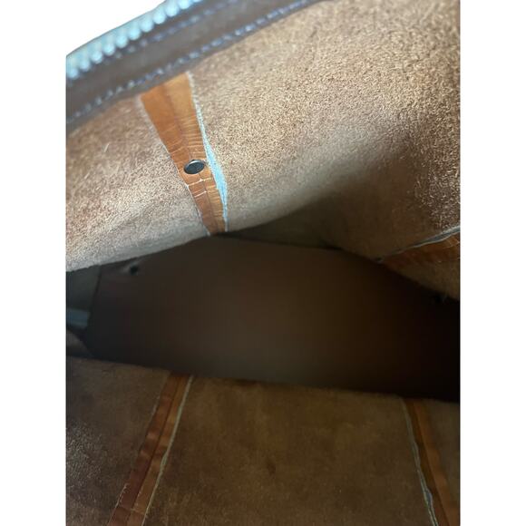 RK Swallow | Vintage Brown Leather Travel Bag - Picture 7 of 8